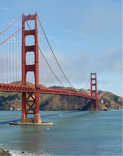 Golden Gate Bridge in San Francisco